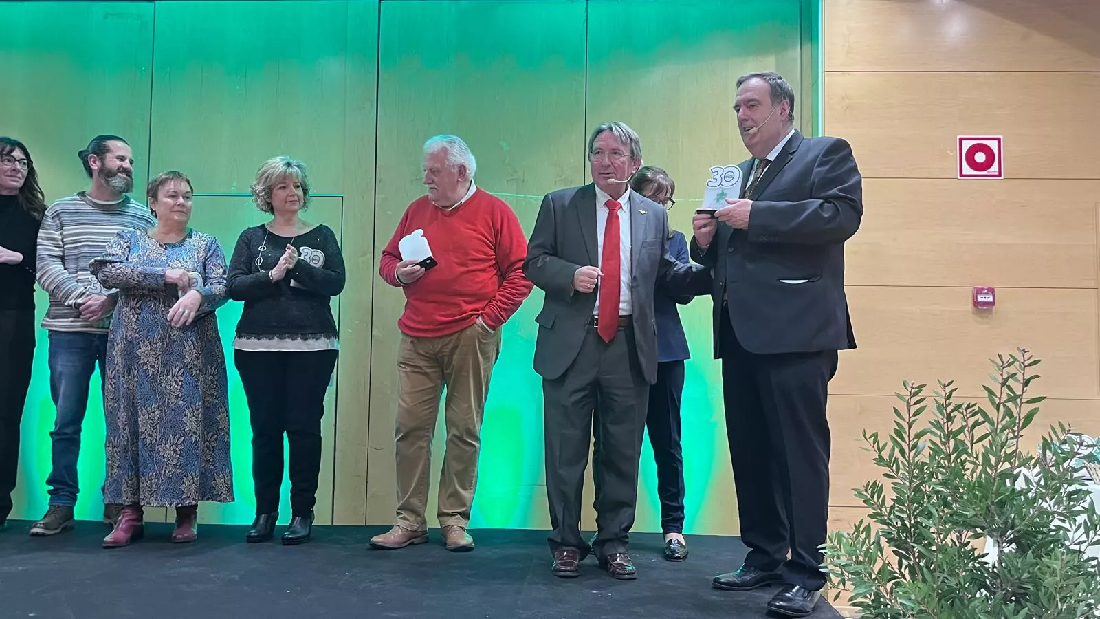 Treinta aniversario de la Residencia Avenida de Huesca. Foto Myriam Martínez 