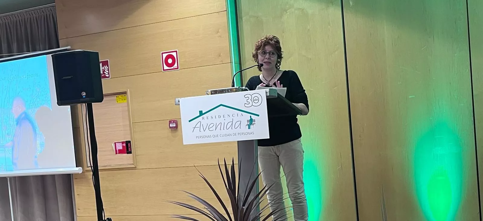 Treinta aniversario de la Residencia Avenida de Huesca. Foto Myriam Martínez 