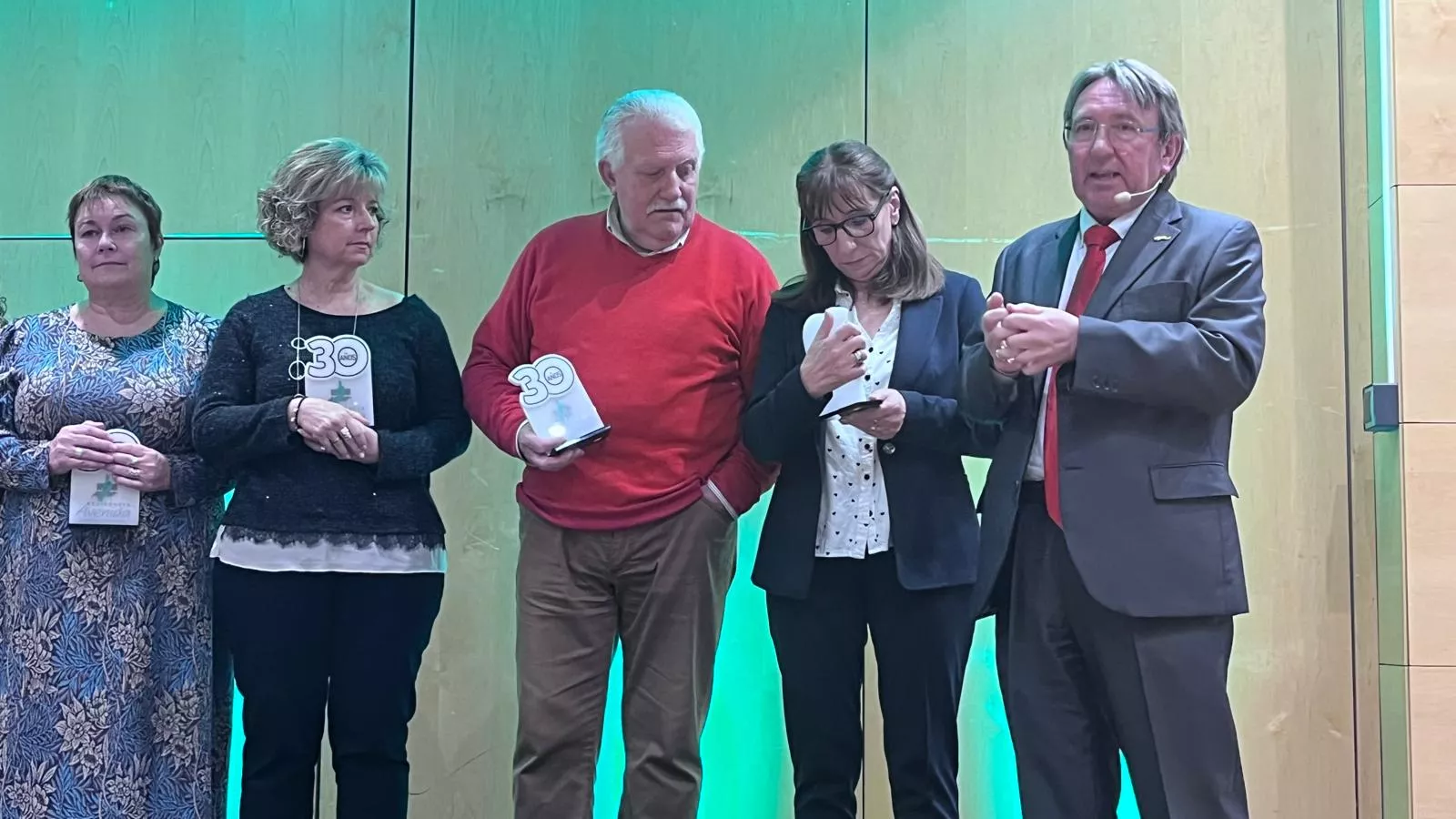 Treinta aniversario de la Residencia Avenida de Huesca. Foto Myriam Martínez 