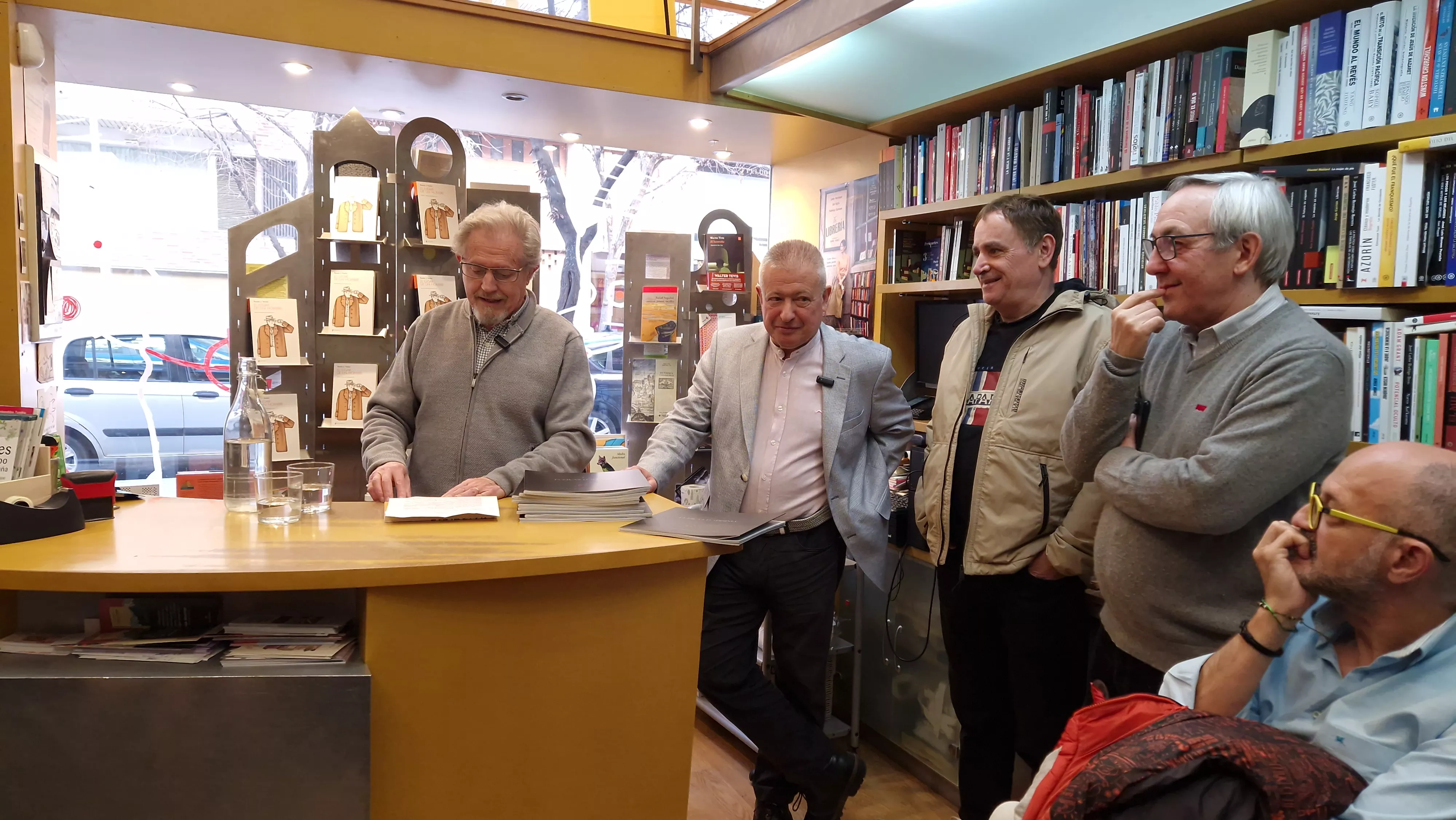 Presentación del libro Fuellas d' Abisinia de Chusé Inazio Nabarro. Foto Myriam Martínez