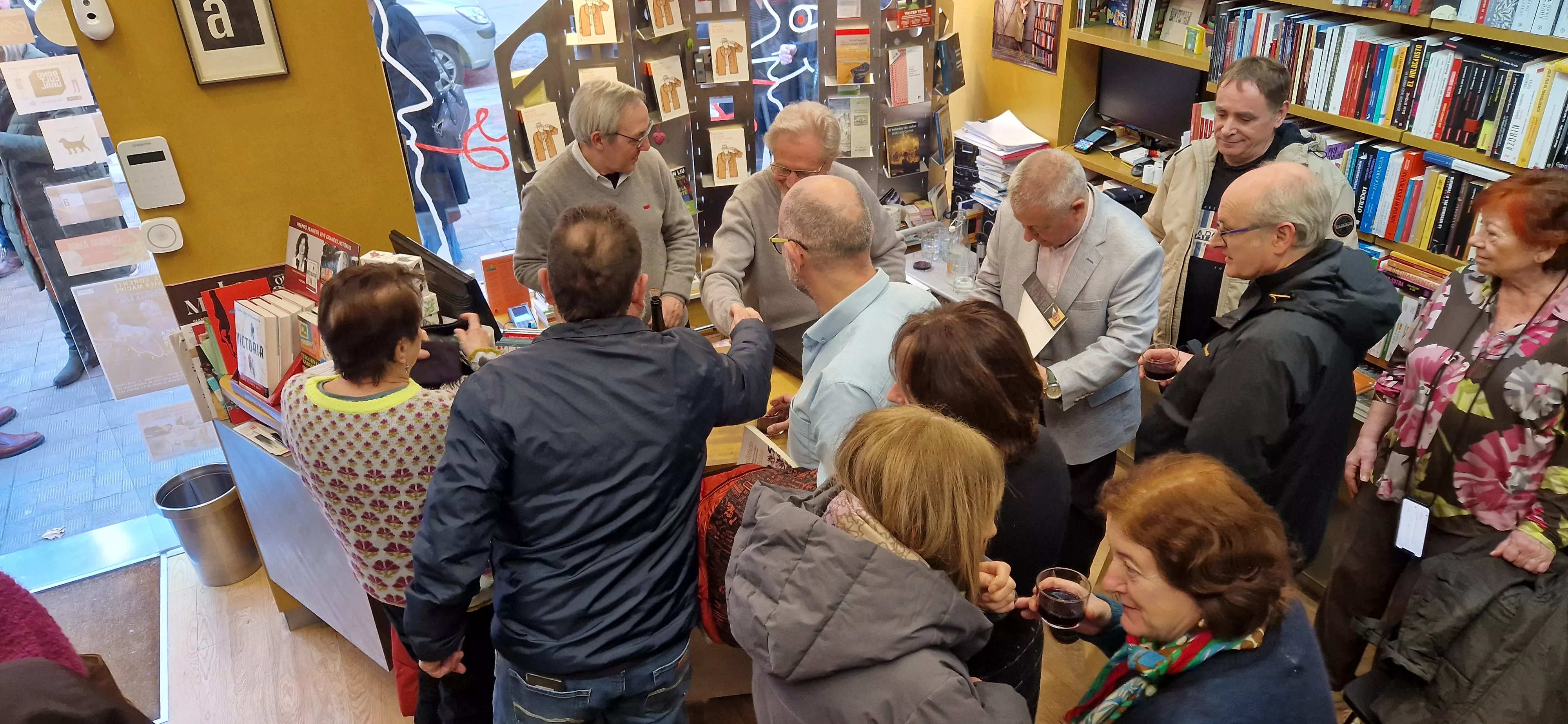 Presentación del libro Fuellas d' Abisinia de Chusé Inazio Nabarro. Foto Myriam Martínez