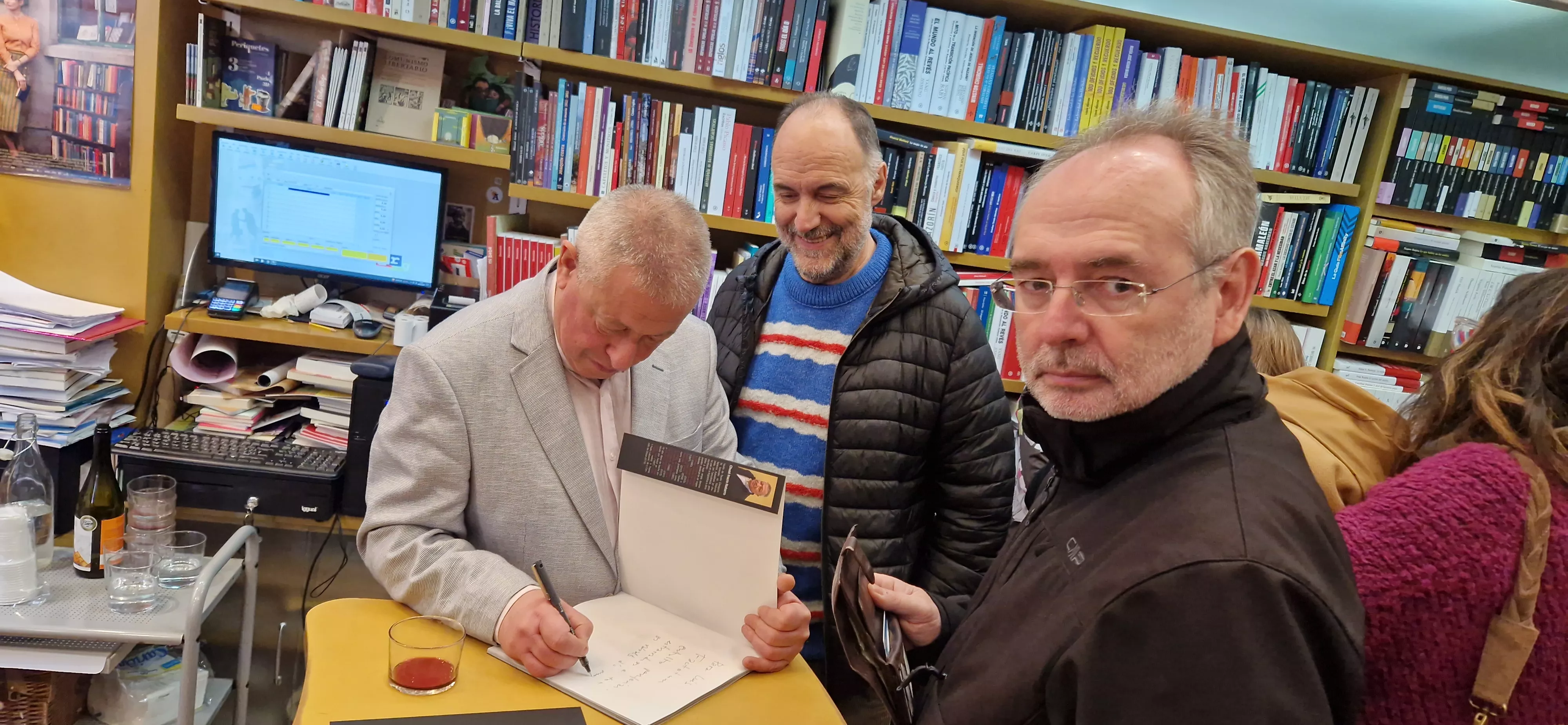 Presentación del libro Fuellas d' Abisinia de Chusé Inazio Nabarro. Foto Myriam Martínez