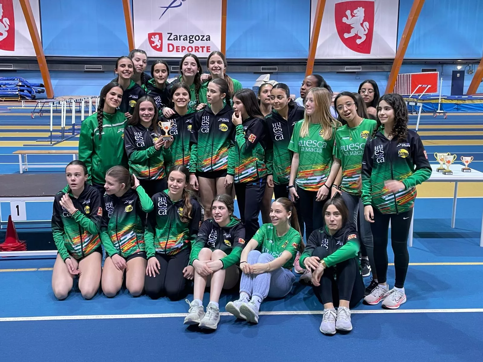 Equipo femenino Sub 16 Intec Zoiti