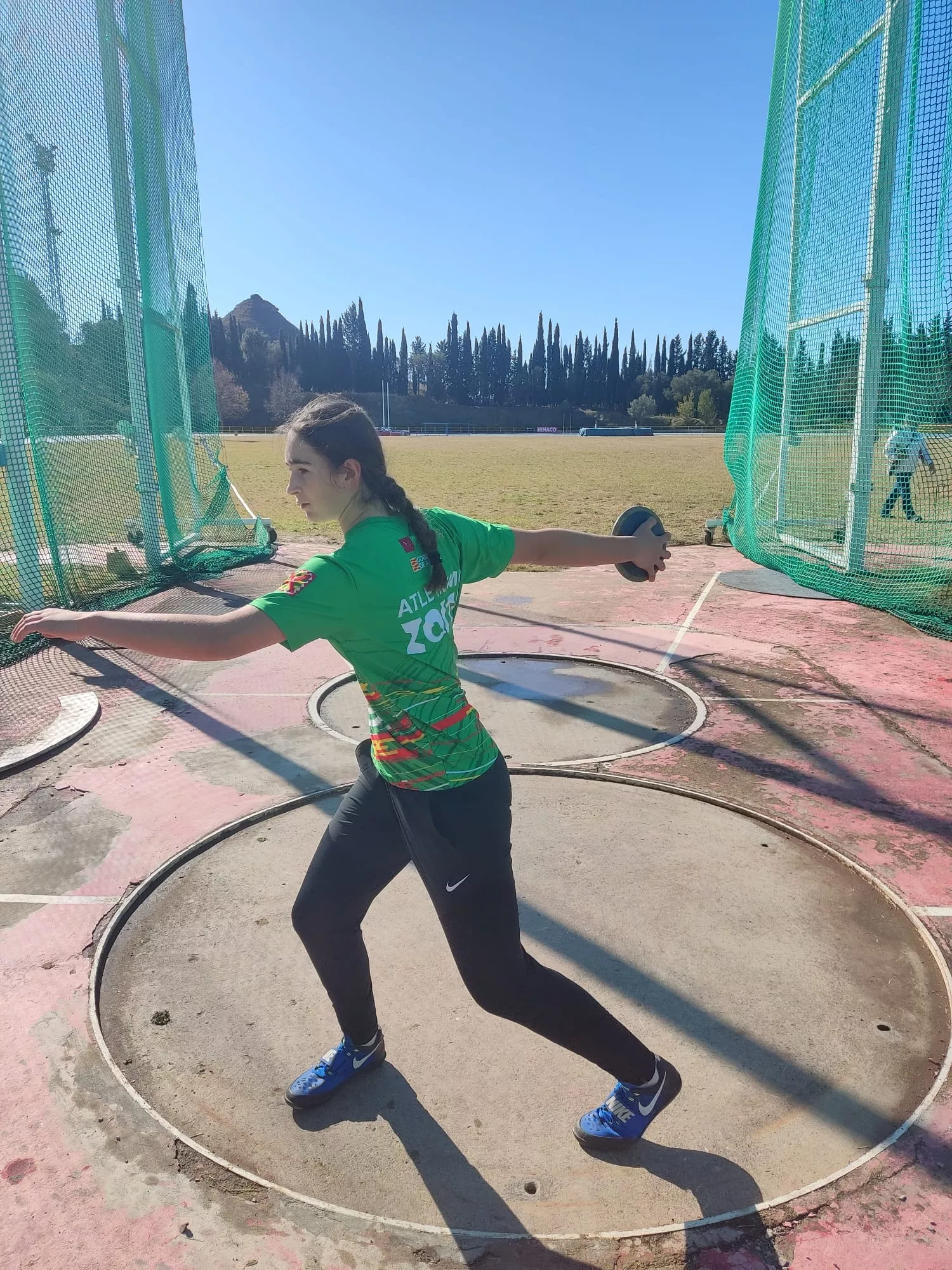 Campeonato Aragón lanzamientos largos de invierno menores y Master