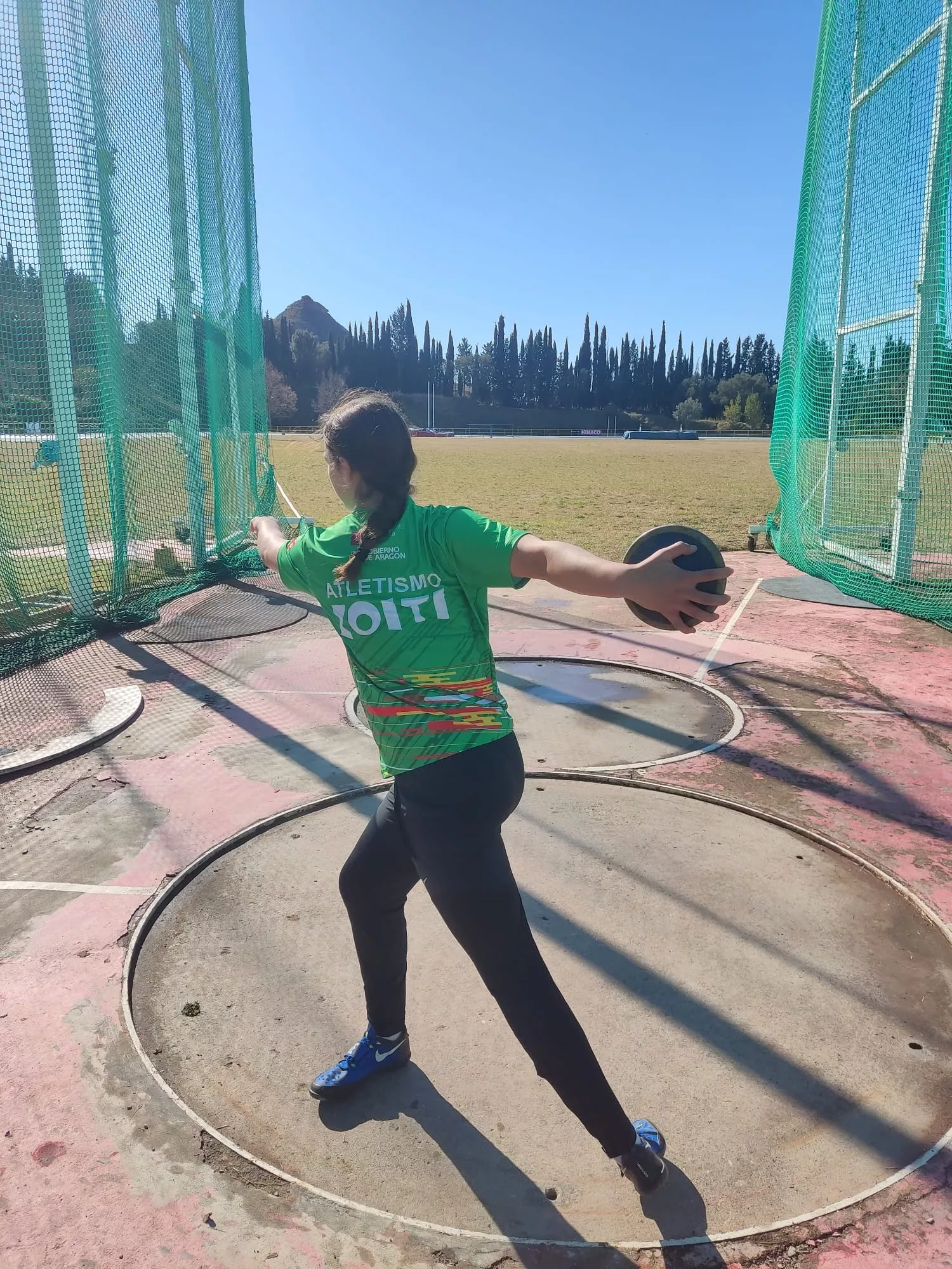 Campeonato Aragón lanzamientos largos de invierno menores y Master