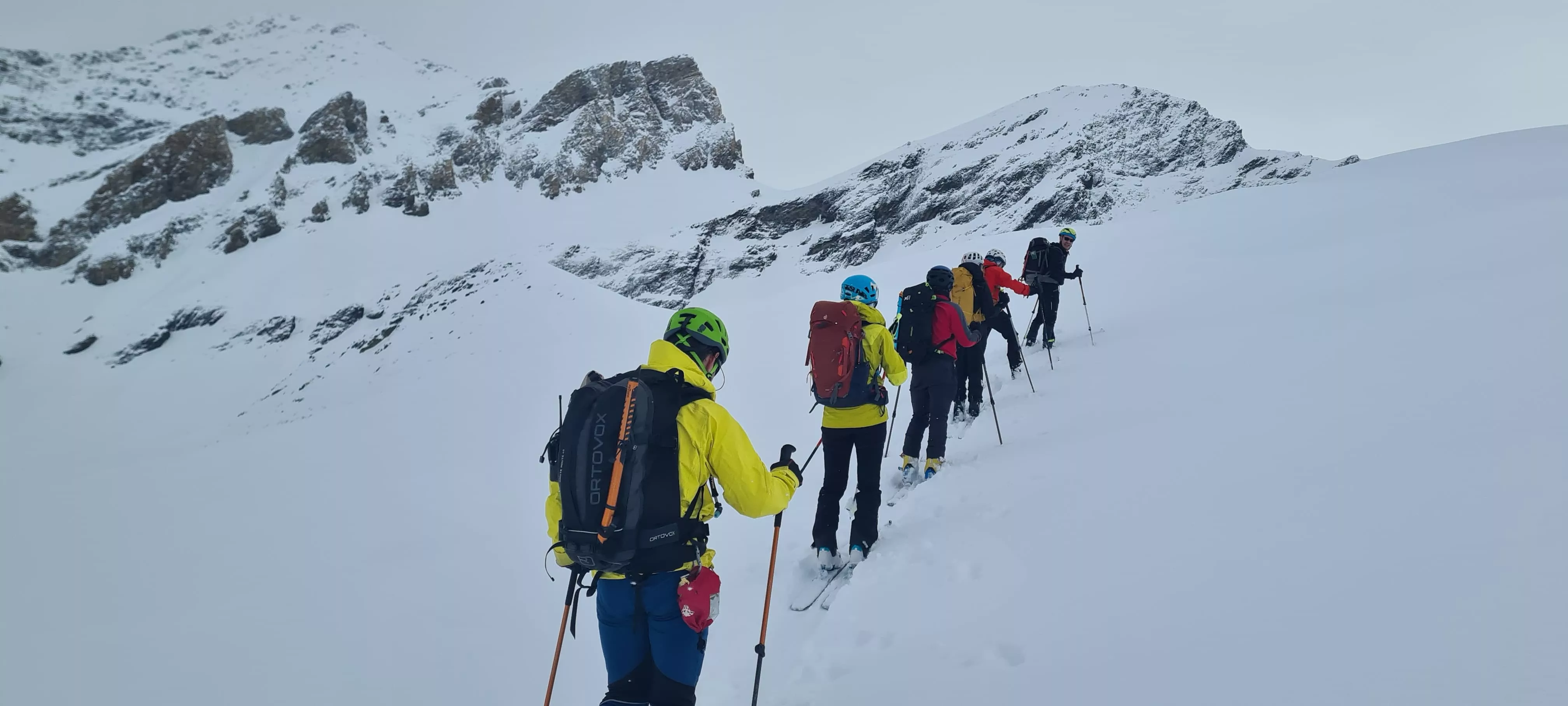 camino del Bataillance el Garlitz al fondo