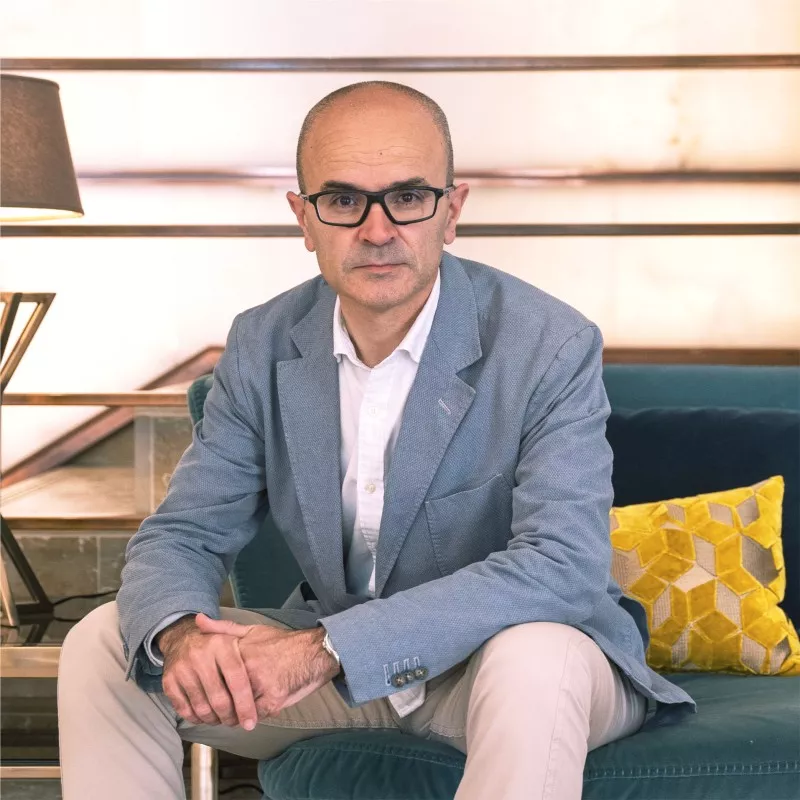 Mikel Zaldúa, director de los hoteles Lasala Plaza y Zinema7 de San Sebastián