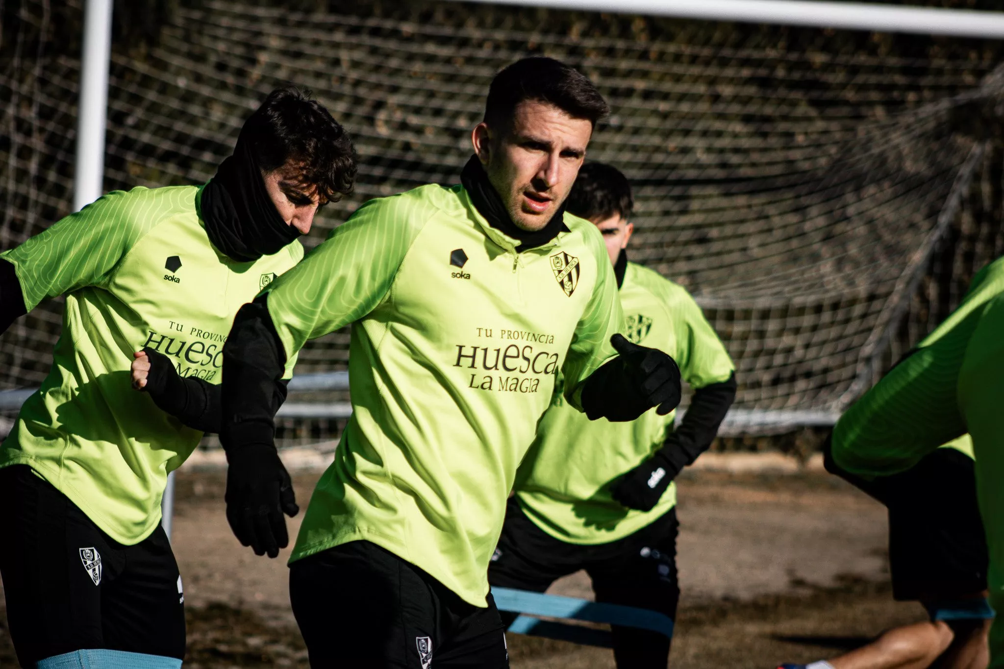 Gerard Valentín, en un entrenamiento. Foto: SDH