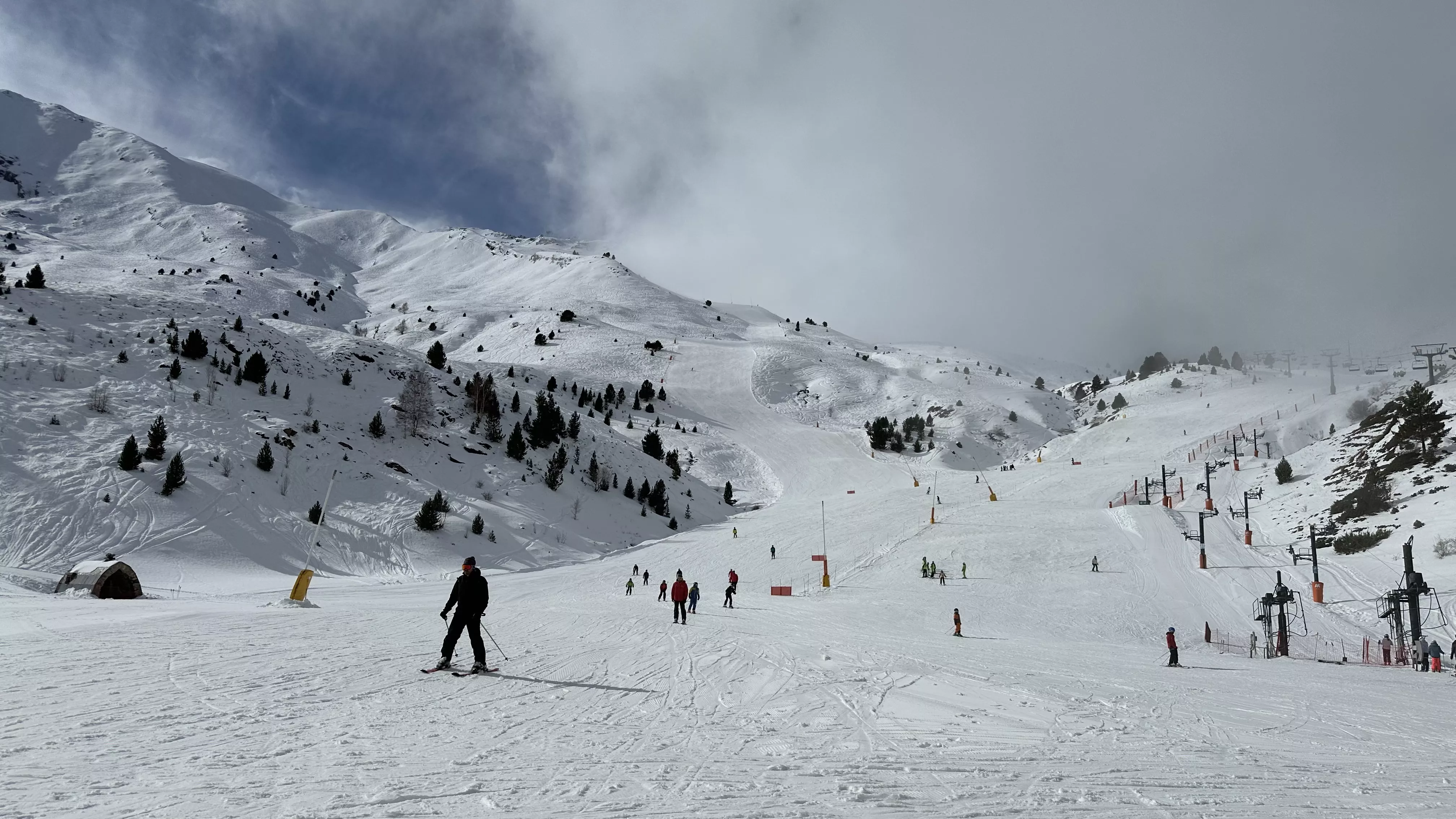 Imagen de la estación de Aramón Cerler.