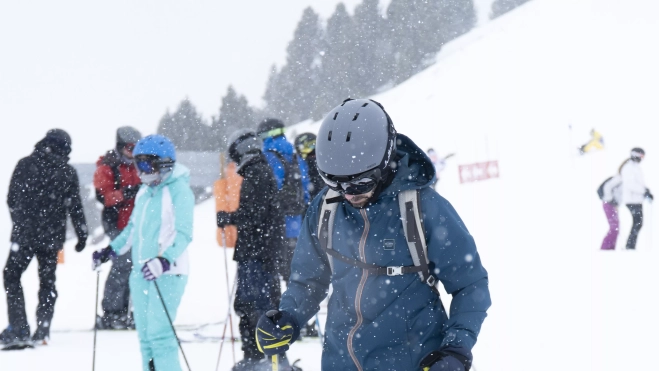 Nieve en Cerler. Nieve en Cerler.