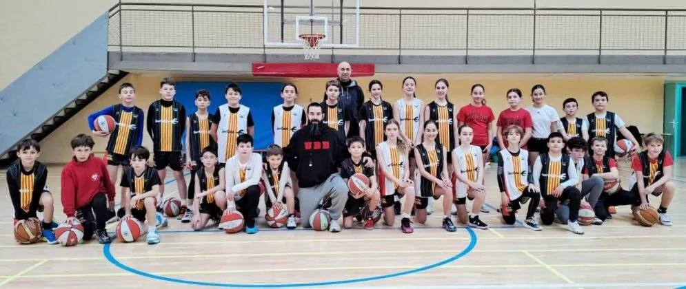 Kike Millán condujo la V Jornada Talentos Minibasket