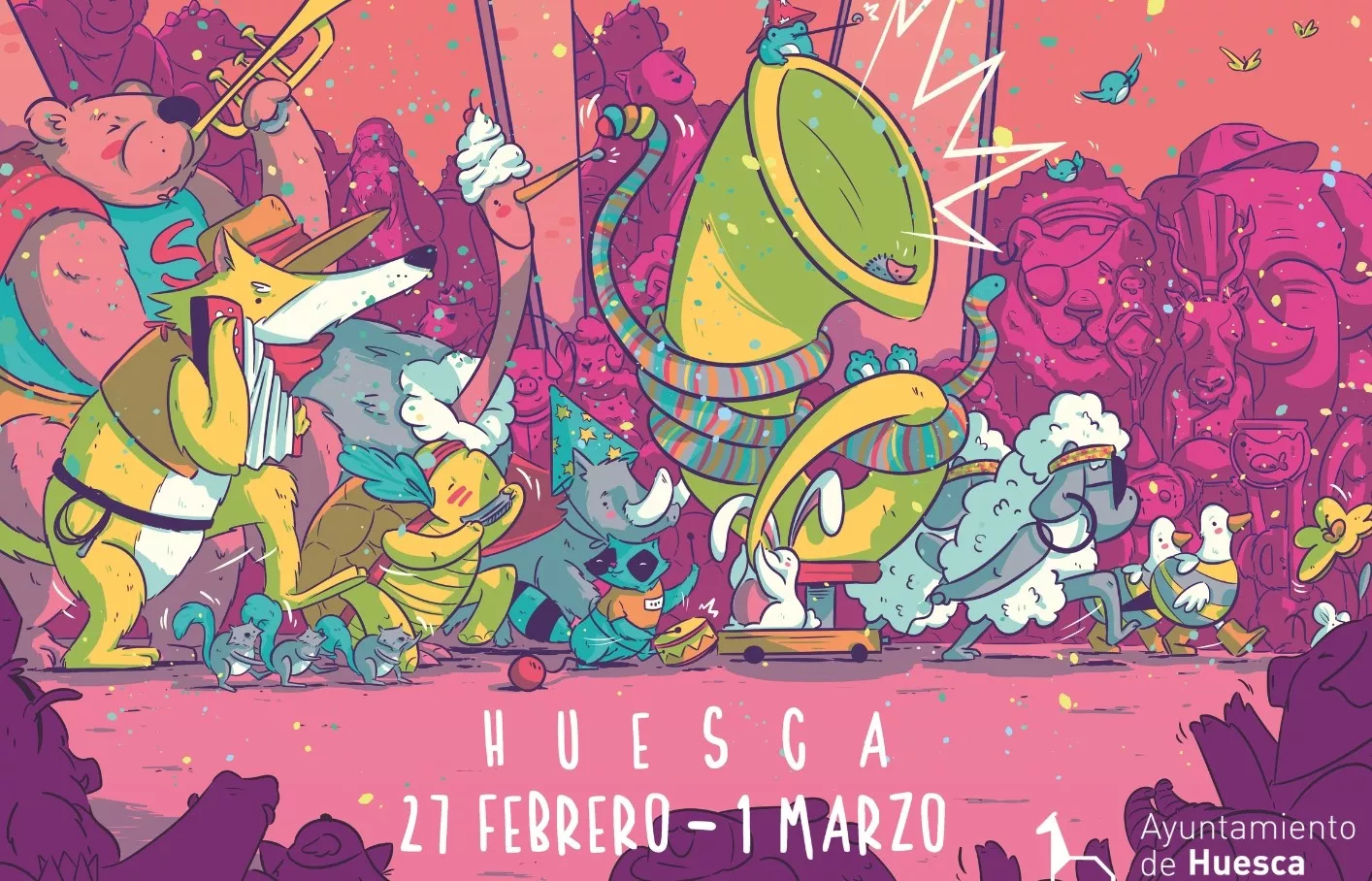 Cartel premiado para el Carnaval 2025