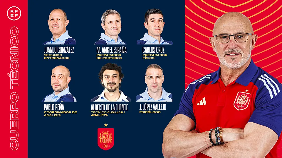 Alberto de la Fuente, en el nuevo organigrama de la selección española absoluta.