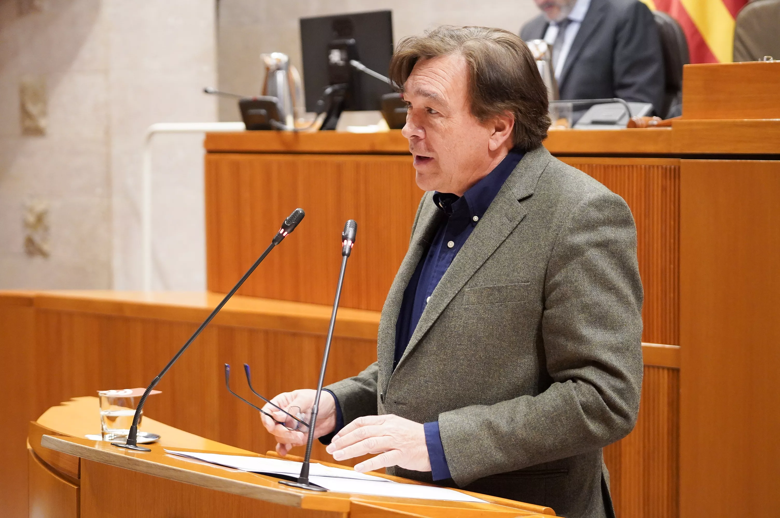 Tomás Guitarte ha defendido en las Cortes la proposición no de ley sobre la cobertura móvil.