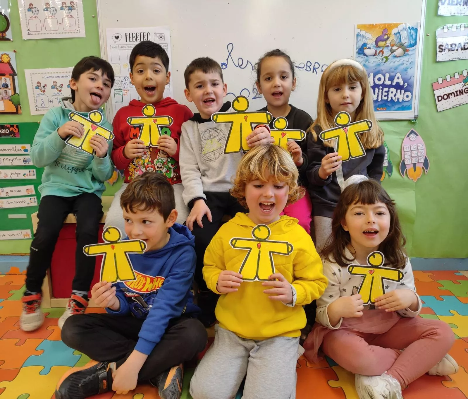 El Colegio Santos Samper se sensibiliza con motivo del Día del Cáncer Infantil. El Colegio Santos Samper se sensibiliza con motivo del Día del Cáncer Infantil.