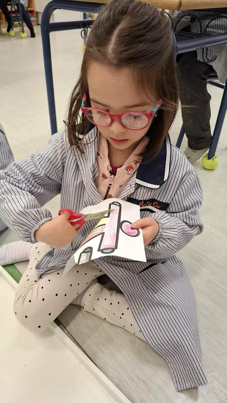 Actividades del Colegio Escolapios de Barbastro on motivo del Día del Cáncer Infantil.