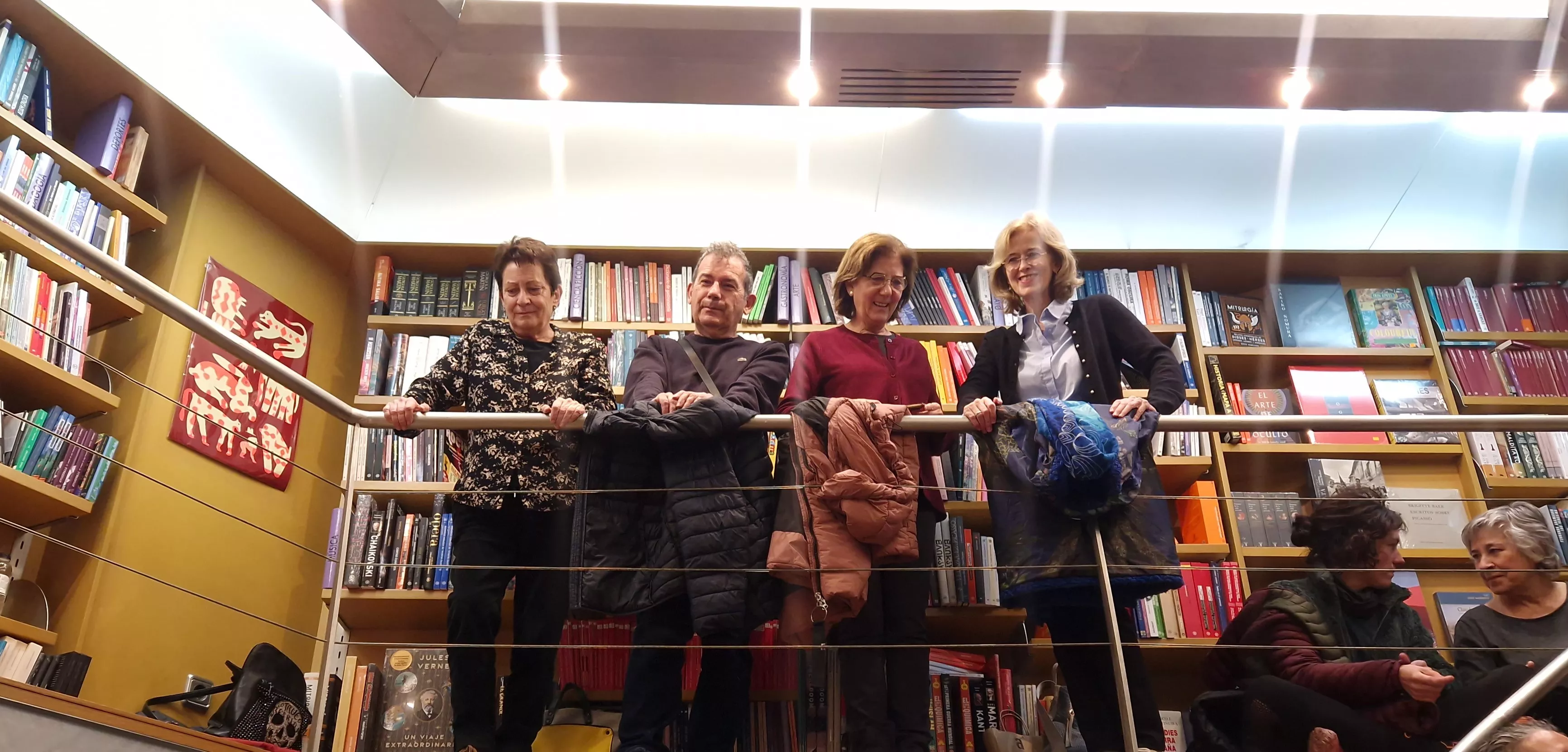 Presentación de "Los íntimos" de Marta Sanz en la Anónima. Foto Myriam Martínez