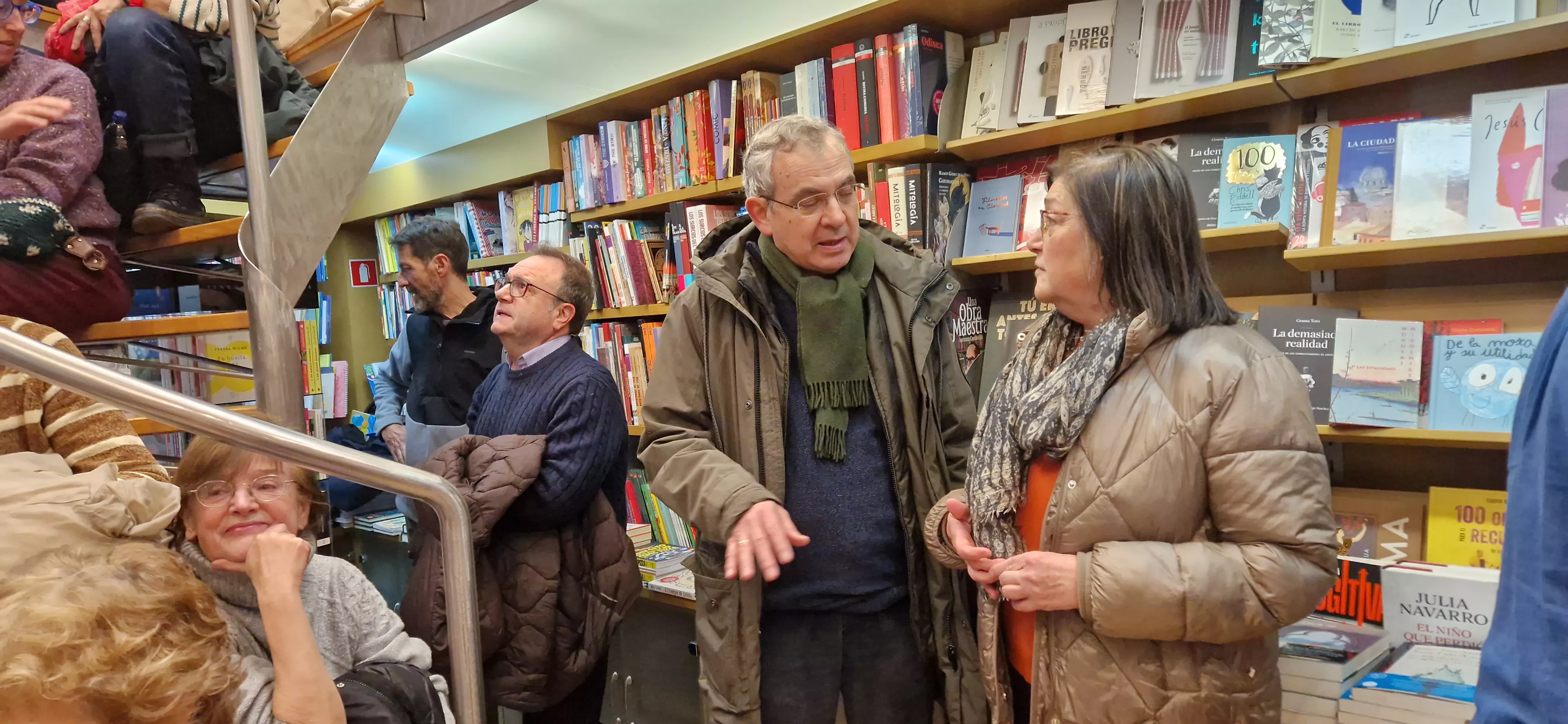 Presentación de "Los íntimos" de Marta Sanz en la Anónima. Foto Myriam Martínez