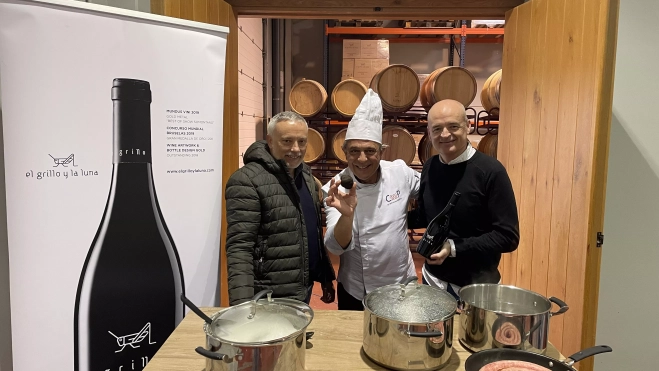 José María Cidad, El Chef de los Pirineos y Alberto Santiago José María Cidad, El Chef de los Pirineos y Alberto Santiago