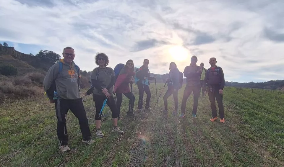 Quinta jornada de preparación de la Javierada. Foto Juanlu Herrero