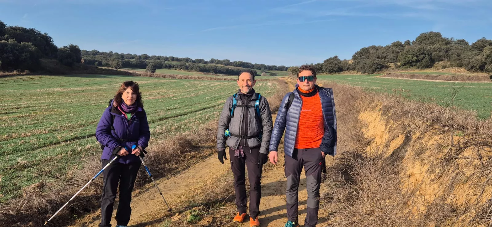Quinta jornada de preparación de la Javierada. Foto Juanlu Herrero