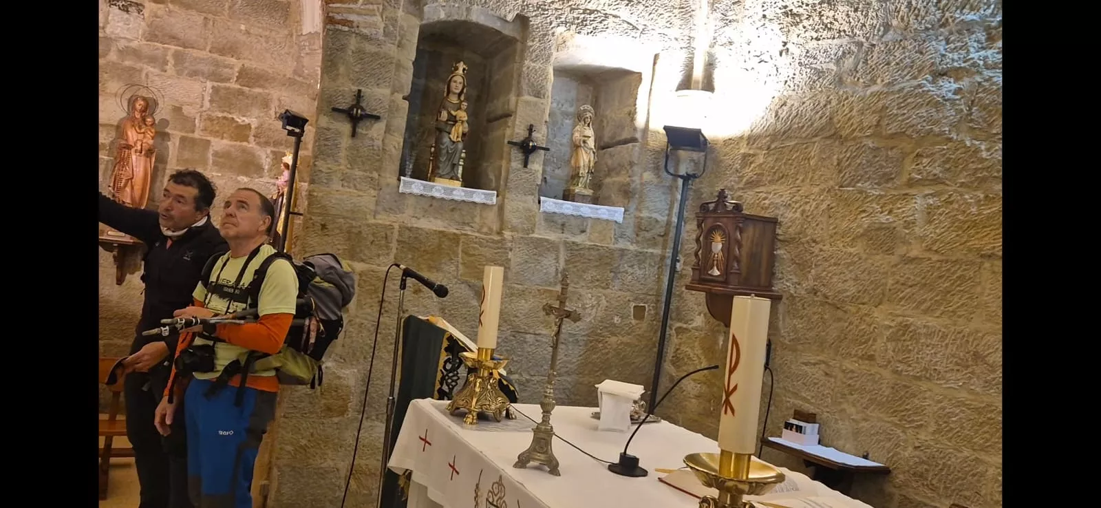 Quinta jornada de preparación de la Javierada. Foto Juanlu Herrero