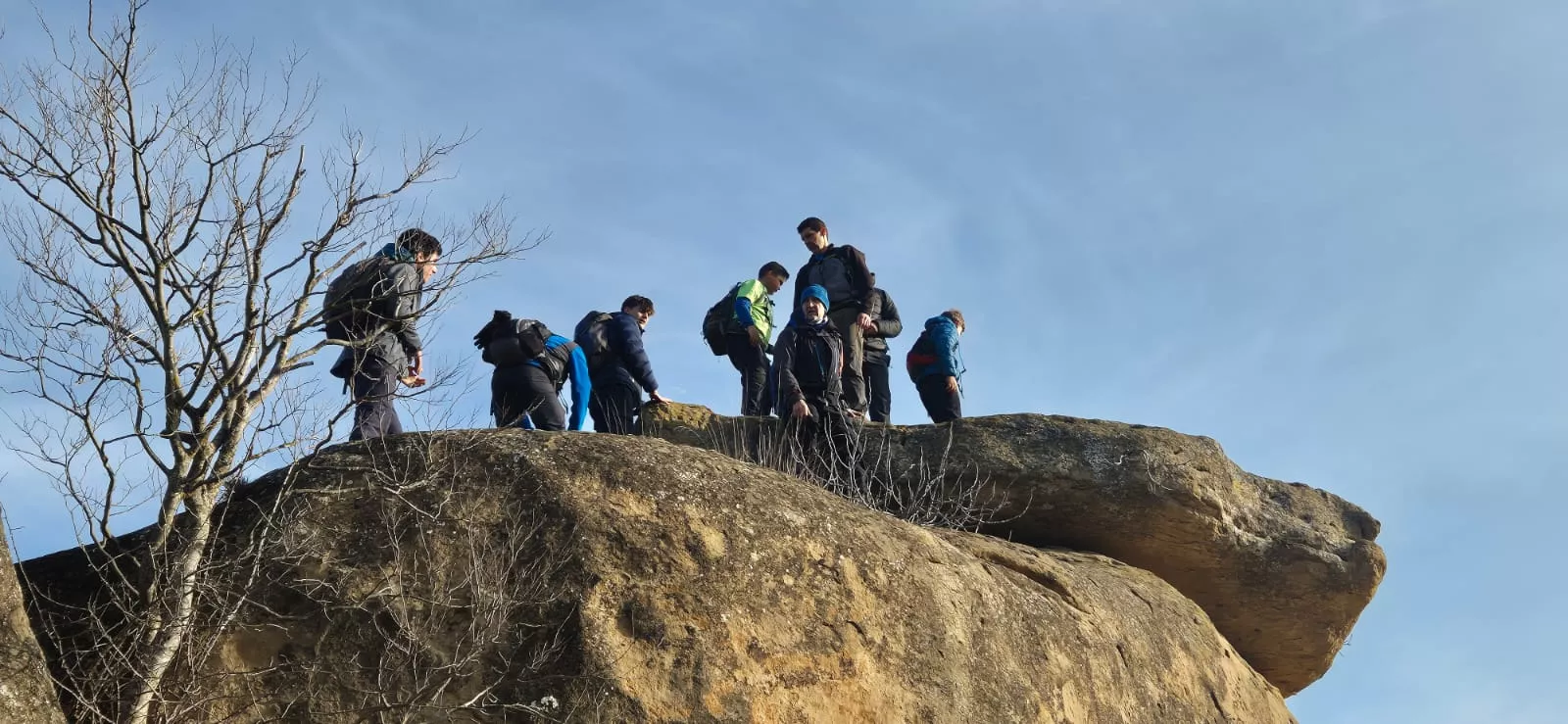 Quinta jornada de preparación de la Javierada. Foto Juanlu Herrero
