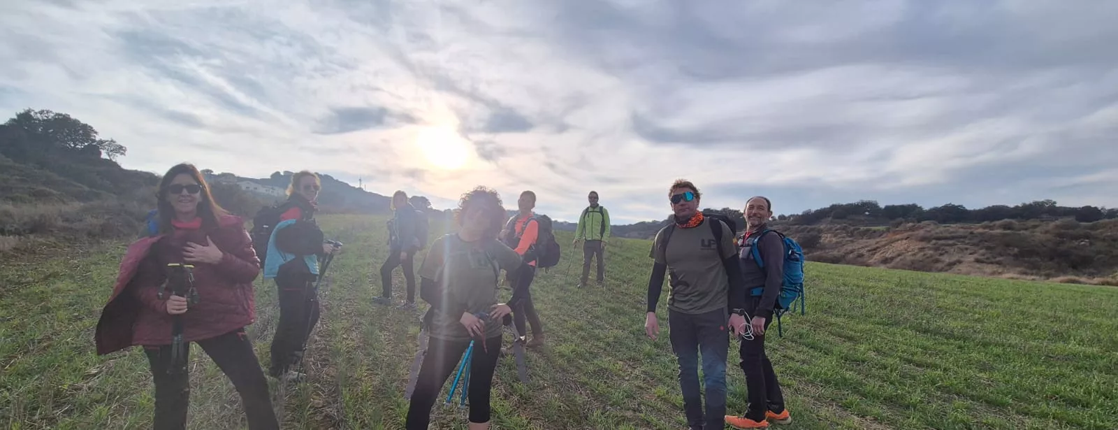 Quinta jornada de preparación de la Javierada. Foto Juanlu Herrero