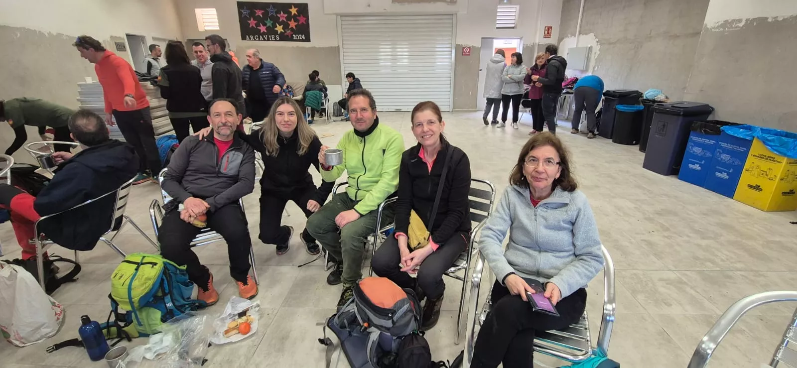 Quinta jornada de preparación de la Javierada. Foto Juanlu Herrero
