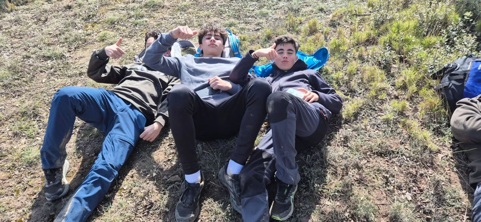 Quinta jornada de preparación de la Javierada. Foto Juanlu Herrero