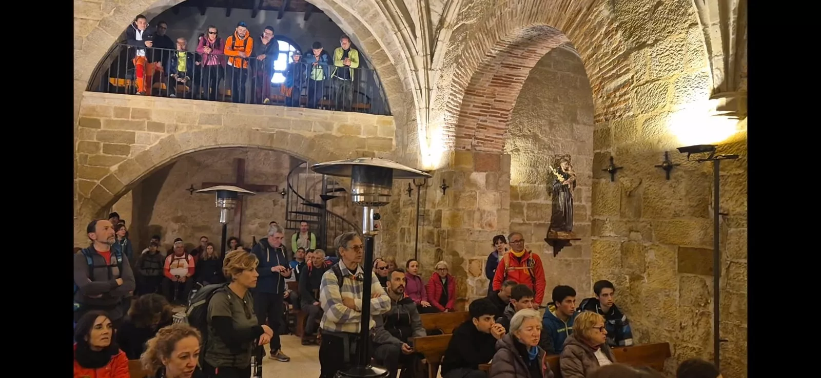 Quinta jornada de preparación de la Javierada. Foto Juanlu Herrero