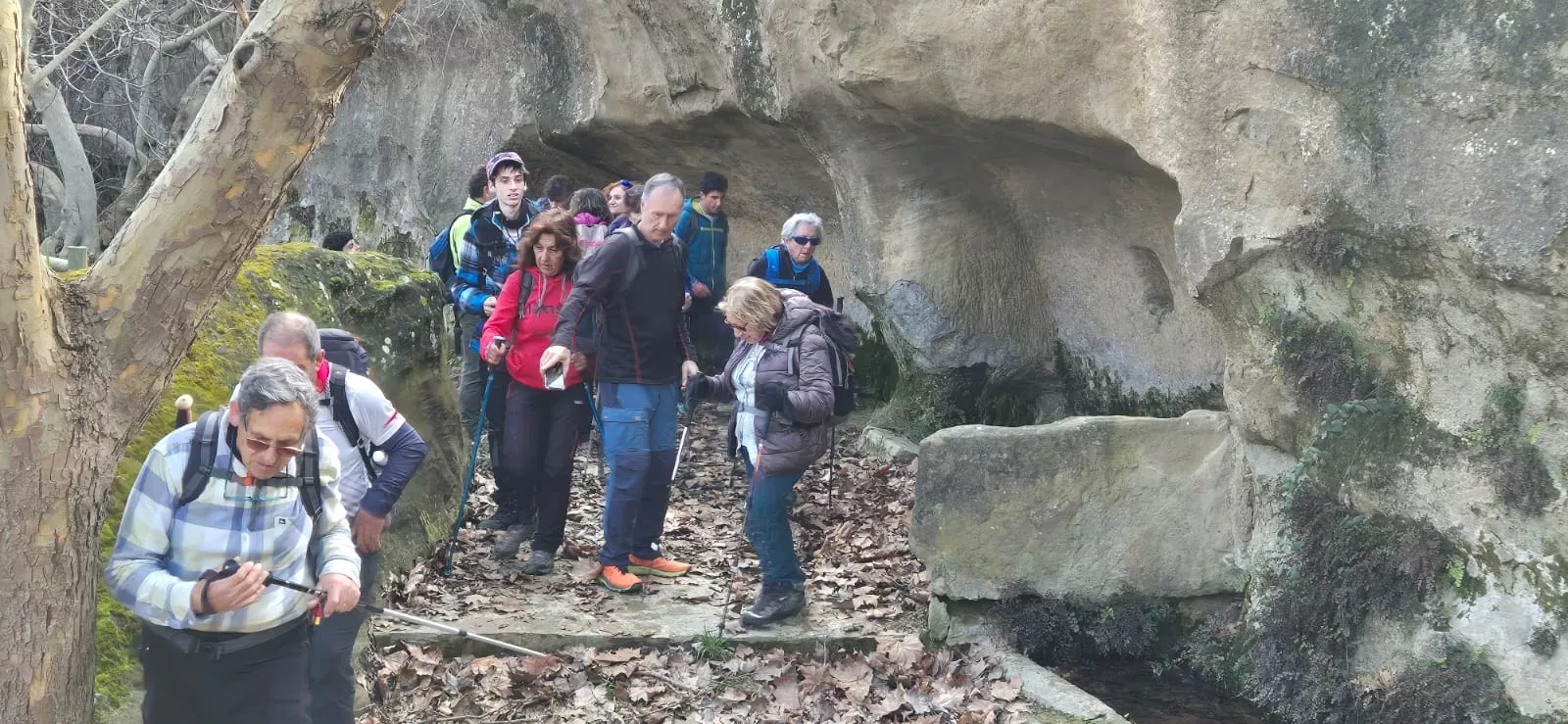 Quinta jornada de preparación de la Javierada. Foto Juanlu Herrero