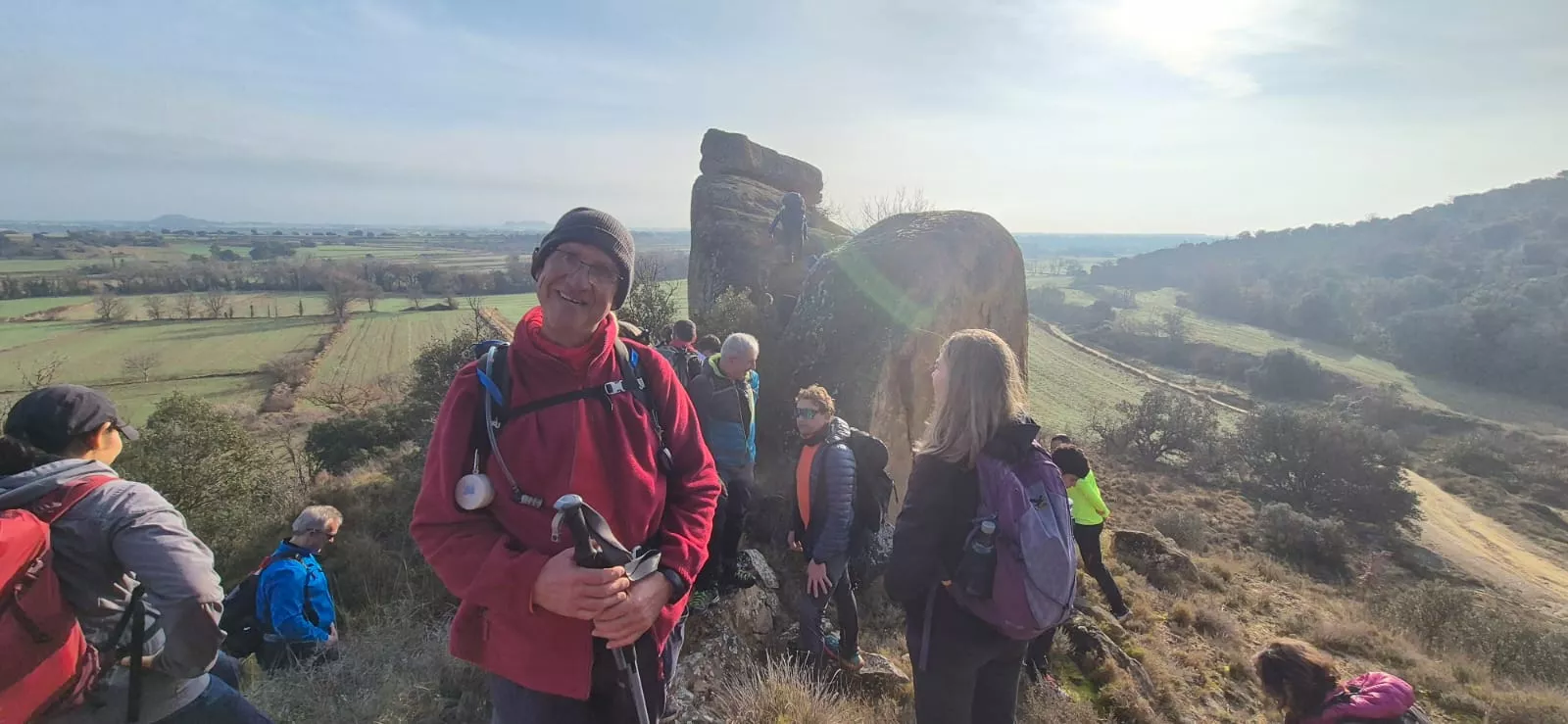 Quinta jornada de preparación de la Javierada. Foto Juanlu Herrero