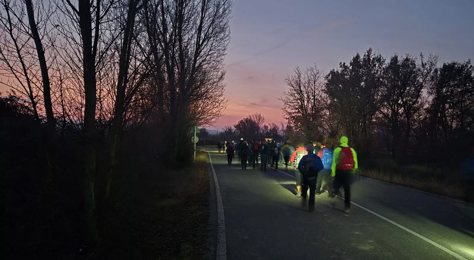 Quinta jornada de preparación de la Javierada. Foto Juanlu Herrero