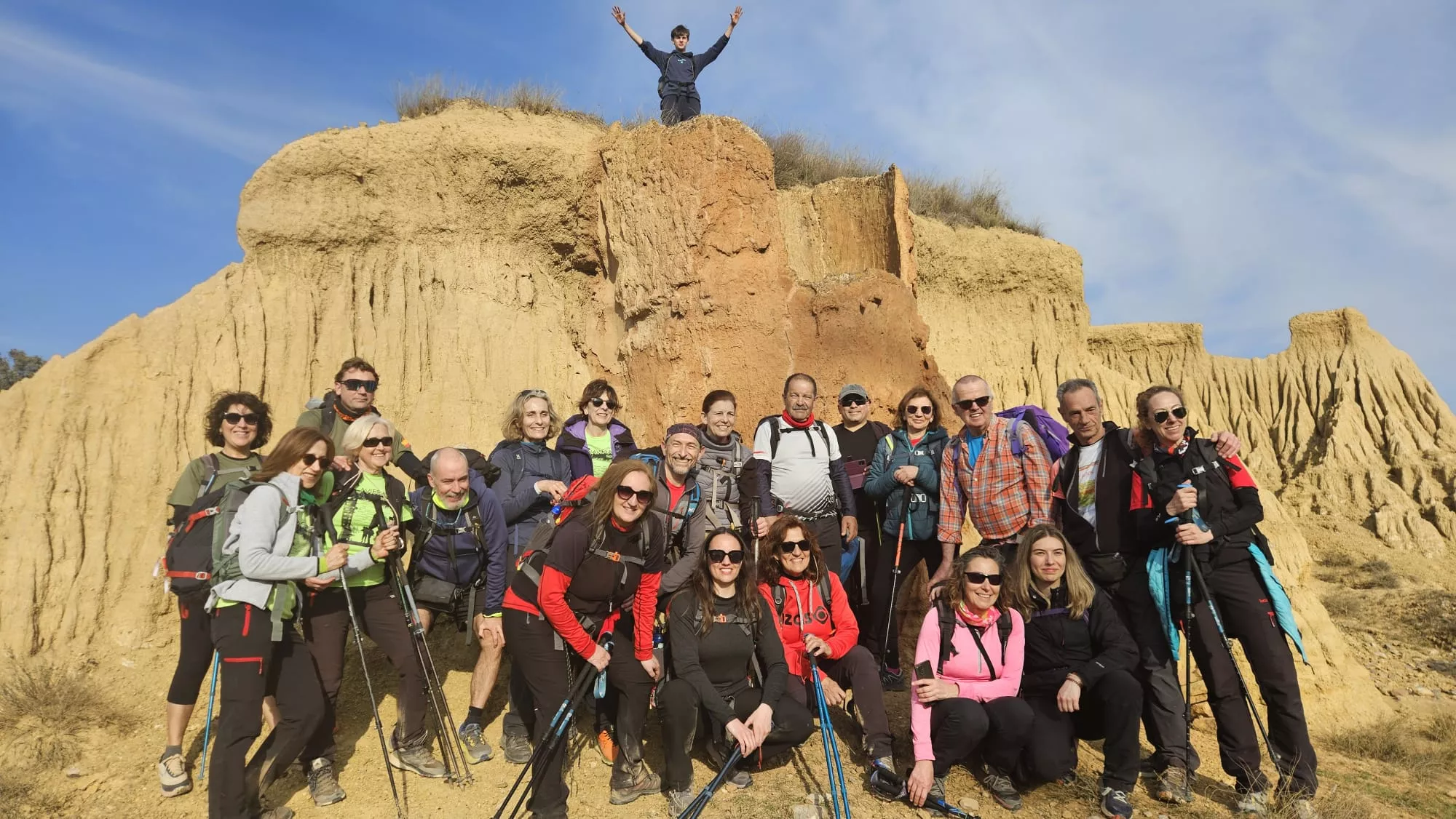 Quinta jornada de preparación de la Javierada. Foto Juanlu Herrero