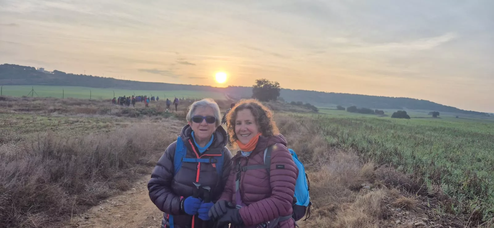Quinta jornada de preparación de la Javierada. Foto Juanlu Herrero