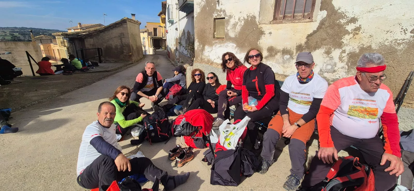 Quinta jornada de preparación de la Javierada. Foto Juanlu Herrero
