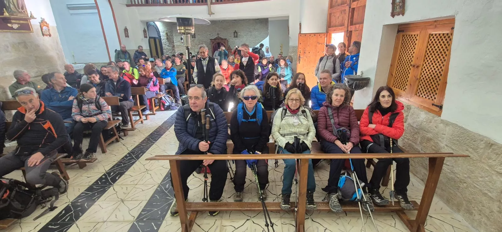 Quinta jornada de preparación de la Javierada. Foto Juanlu Herrero