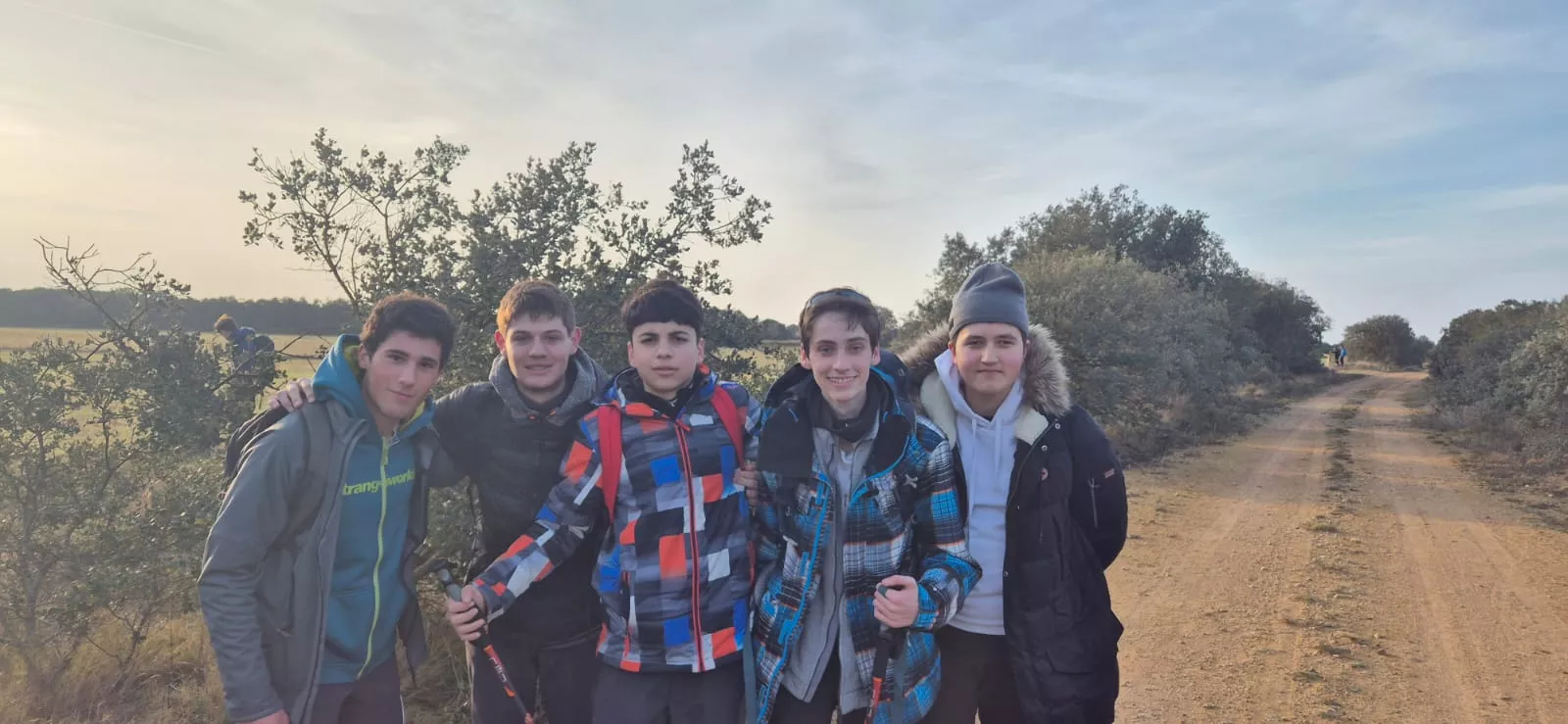 Quinta jornada de preparación de la Javierada. Foto Juanlu Herrero