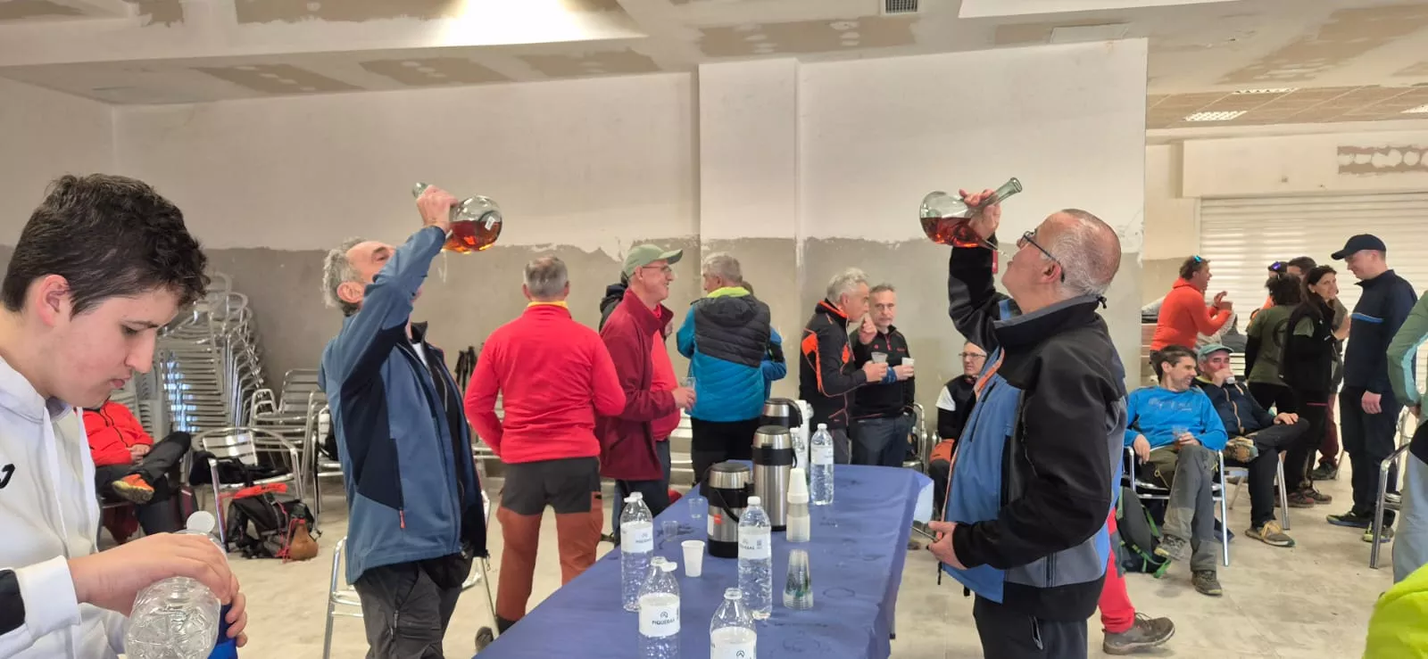 Quinta jornada de preparación de la Javierada. Foto Juanlu Herrero