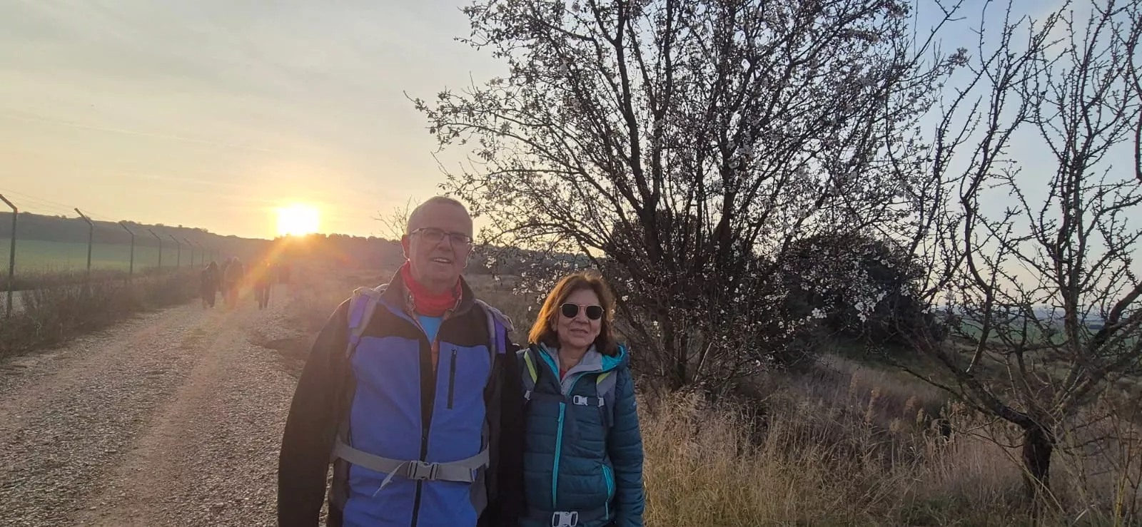 Quinta jornada de preparación de la Javierada. Foto Juanlu Herrero