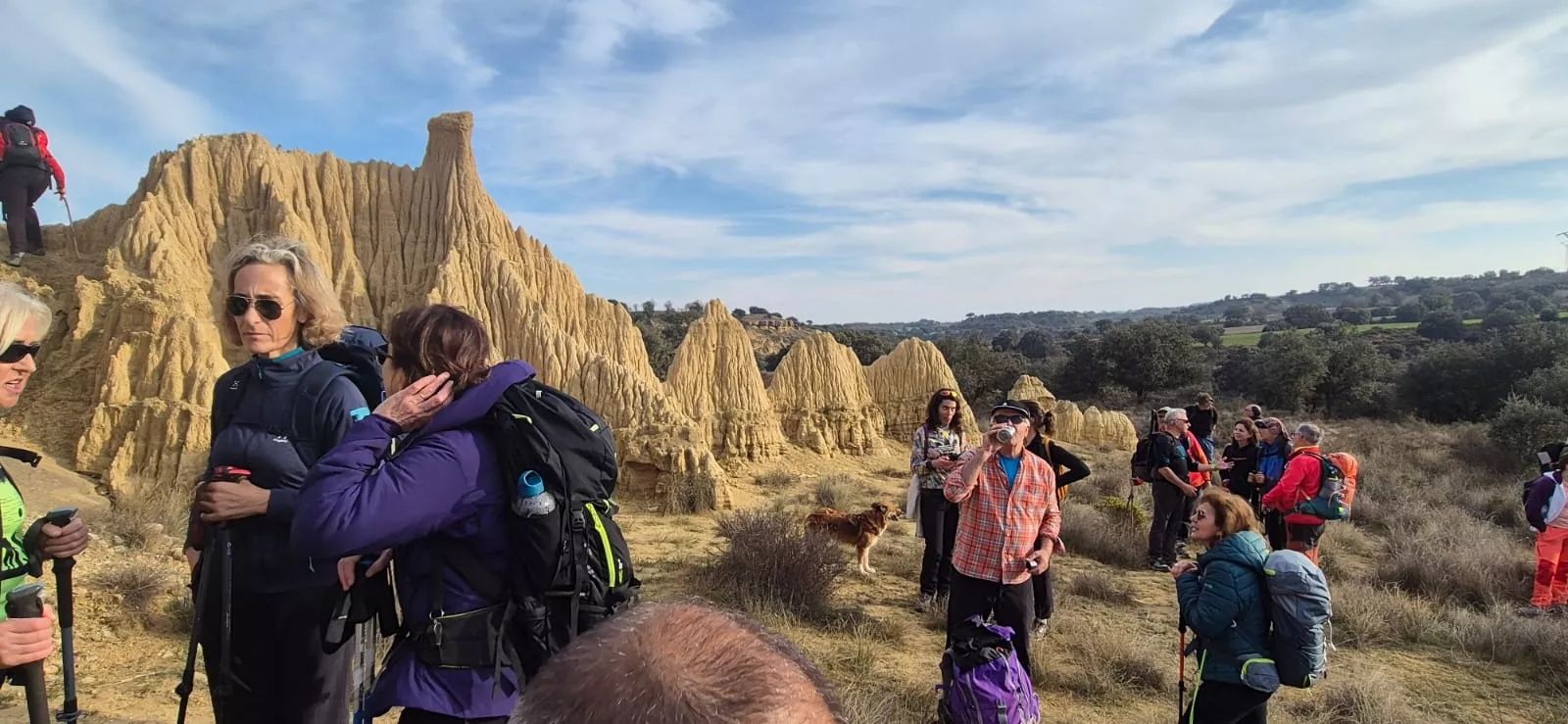 Quinta jornada de preparación de la Javierada. Foto Juanlu Herrero