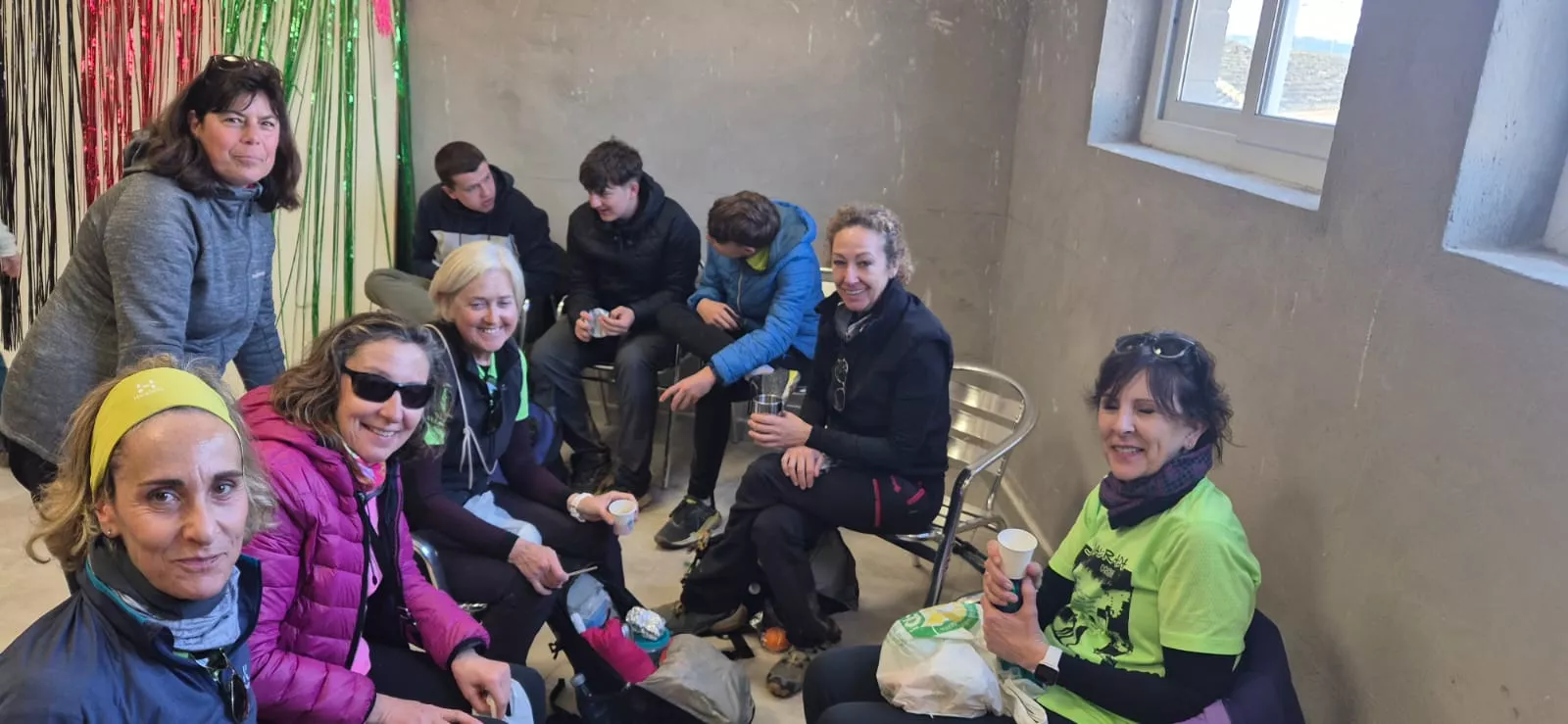 Quinta jornada de preparación de la Javierada. Foto Juanlu Herrero