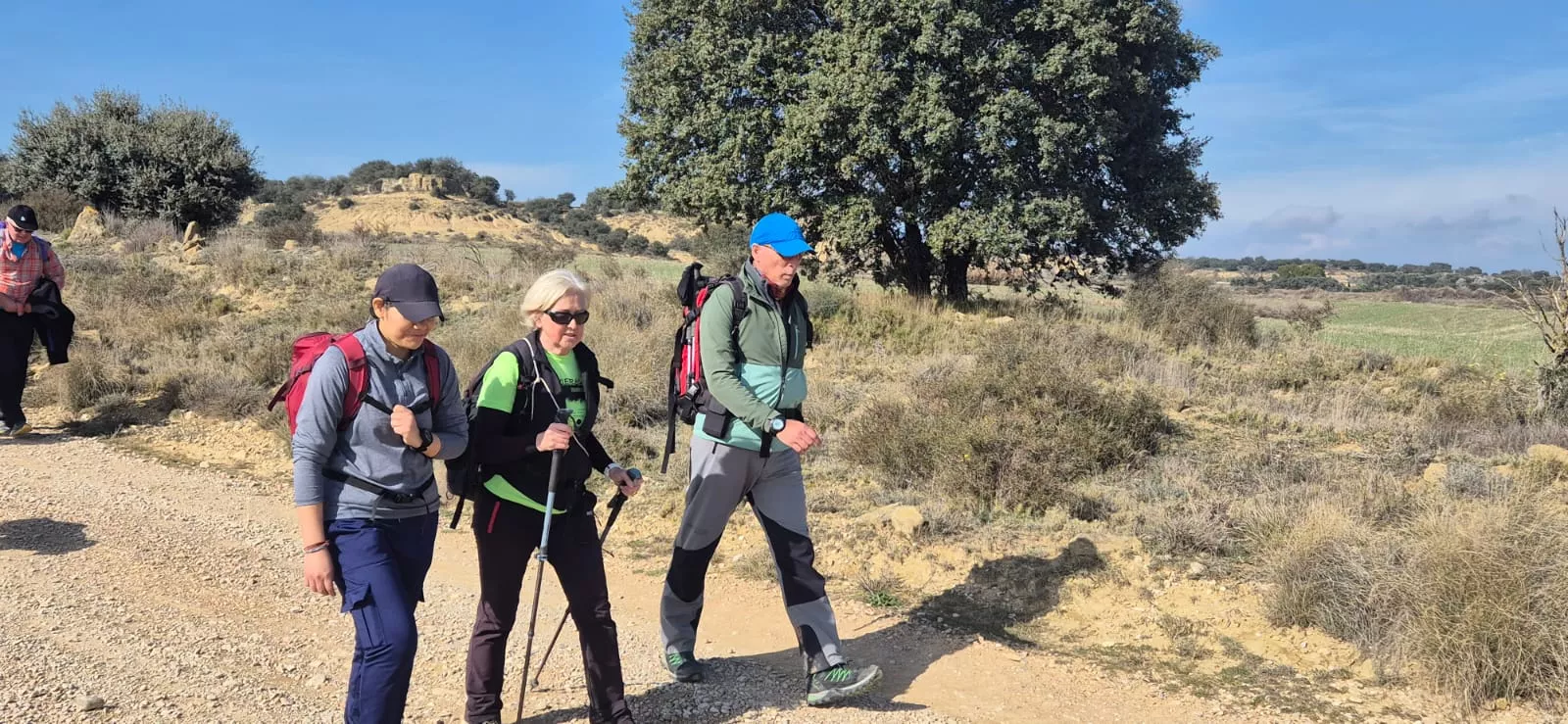 Quinta jornada de preparación de la Javierada. Foto Juanlu Herrero