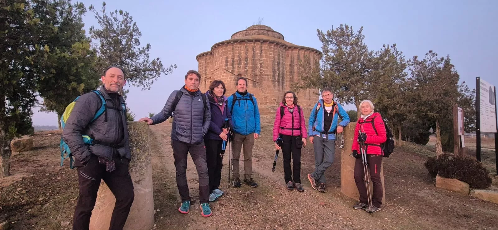 Quinta jornada de preparación de la Javierada. Foto Juanlu Herrero