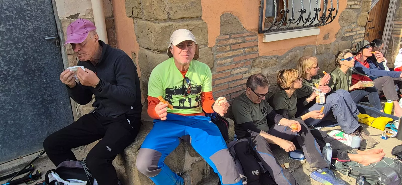 Quinta jornada de preparación de la Javierada. Foto Juanlu Herrero