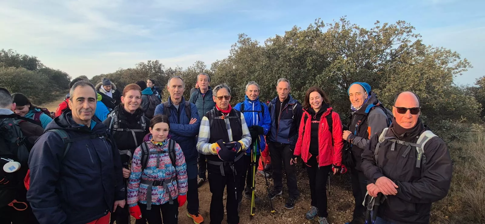 Quinta jornada de preparación de la Javierada. Foto Juanlu Herrero