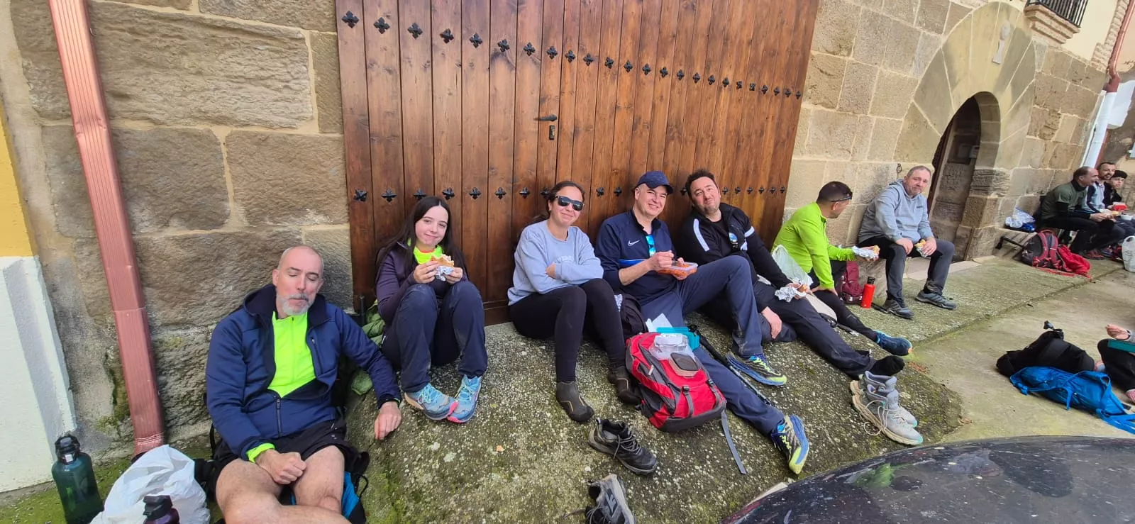 Quinta jornada de preparación de la Javierada. Foto Juanlu Herrero