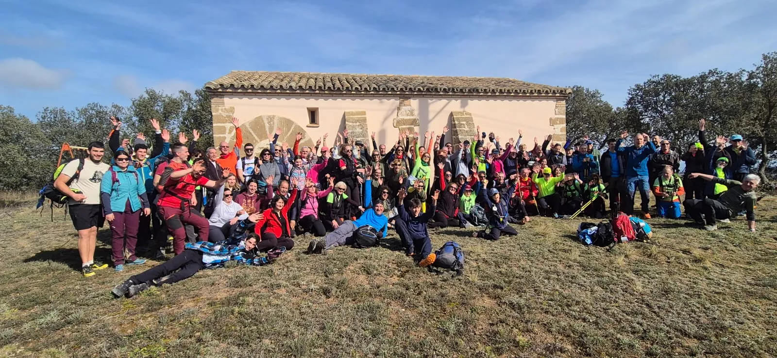 Quinta jornada de preparación de la Javierada. Foto Juanlu Herrero
