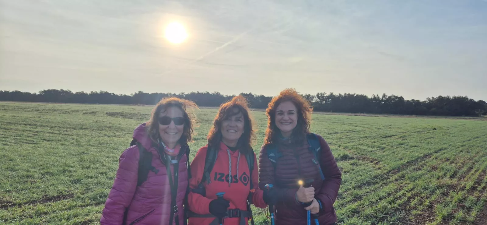 Quinta jornada de preparación de la Javierada. Foto Juanlu Herrero